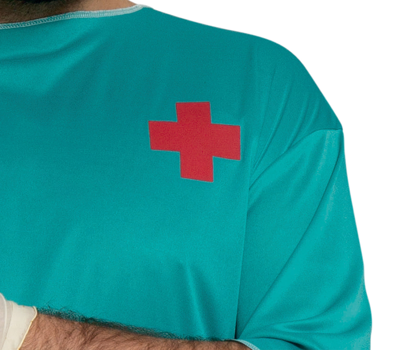 GP80223 – Arzt Kostüm Chirurg Karneval Outfit – Größe: 54 - 56 (XL) – Farbe: Blau