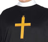 GP80030 – Religion Kleriker Priester Kostüm – Größe: 48 - 50 (M) – Farbe: Schwarz
