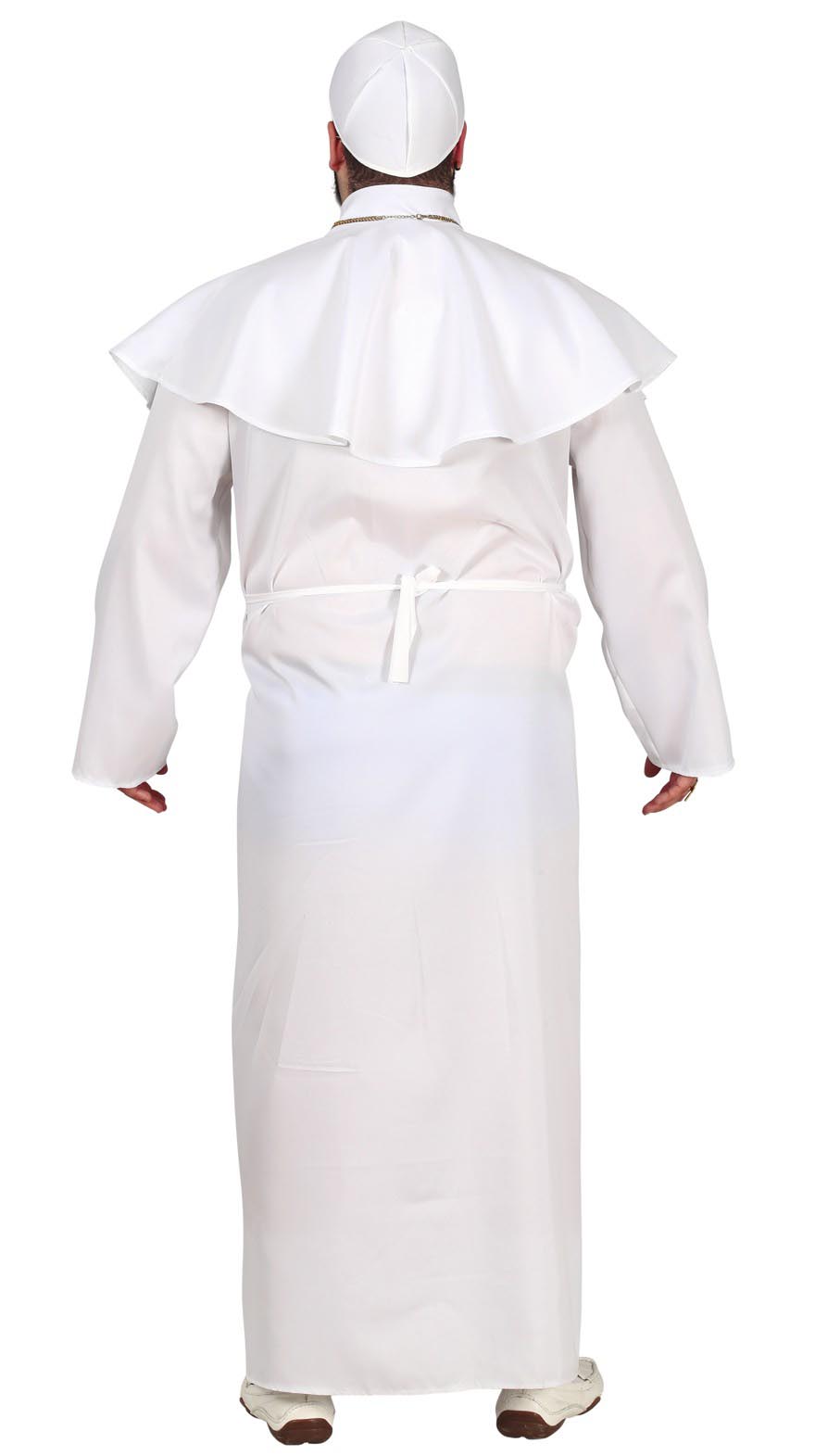 GP80418 – Religiöse Festtagsgewänder Priesterkostüm – Größe: 54 - 56 (XL) – Farbe: Weiß