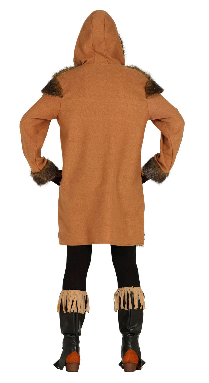 GP88162 – Weltkultur Abenteuerjacke Kapuze – Größe: 38 - 40 (M), 42 - 44 (L) – Farbe: Braun, Ansicht 2