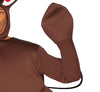 GP88166 – Tierische Karneval Kostüm Flügel Tun – Größe: 52 - 54 (L) – Farbe: Braun