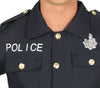 GP88171 – Polizei Cowgirl Kostüm Faschingsklassiker – Größe: 52 - 54 (L) – Farbe: Blau