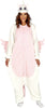 GP88179 – Einhörner Kigurumi Karneval Pyjama – Größe: 42 - 44 (L) – Farbe: Weiß