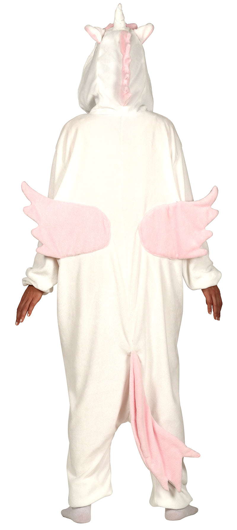 GP88179 – Einhörner Kigurumi Karneval Pyjama – Größe: 42 - 44 (L) – Farbe: Weiß, Ansicht 2