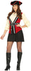 GP88188 – Piratenkapitän Faschingsoutfit Schädel – Größe: 38 - 40 (M) – Farbe: Rot