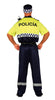 GP88190 – Polizei Uniform Karneval Kostüm Cap – Größe: 48 - 50 (M) – Farbe: Gelb