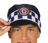 GP88190 – Polizei Uniform Karneval Kostüm Cap – Größe: 48 - 50 (M) – Farbe: Gelb