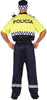 GP88190 – Polizei Uniform Karneval Kostüm Cap – Größe: 52 - 54 (L) – Farbe: Gelb