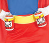 GP88192 – Superheld Bierabenteuer Bierkostüm – Größe: 36 - 38 (S) – Farbe: Blau
