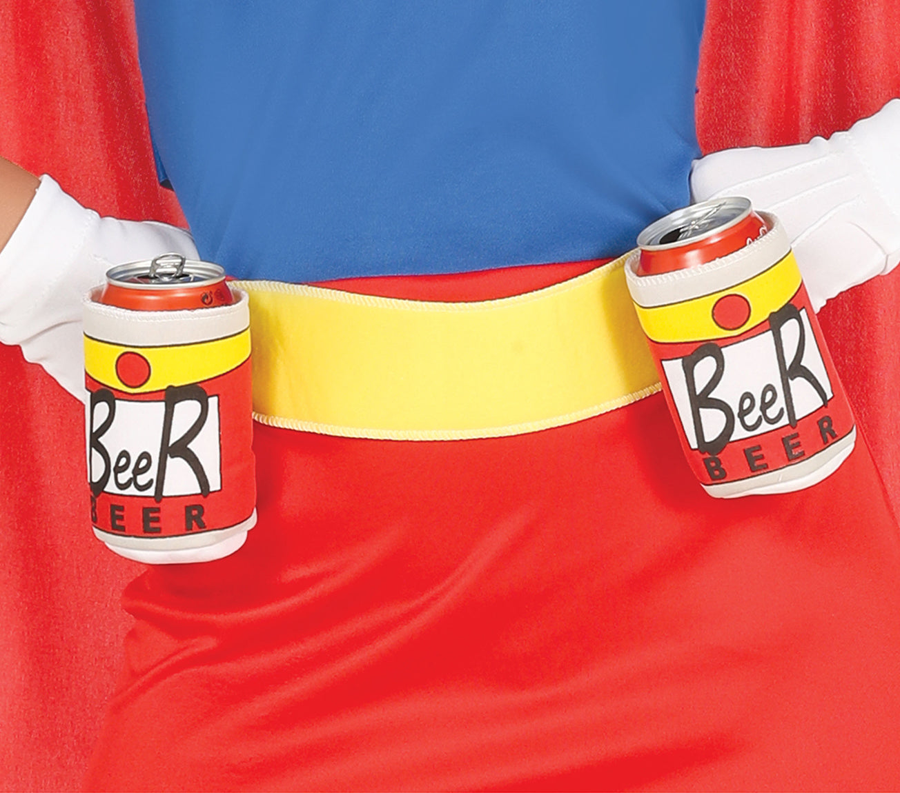 GP88192 – Superheld Bierabenteuer Bierkostüm – Größe: 38 - 40 (M) – Farbe: Blau