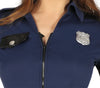 GP88236 – Polizei Abenteuer Kostüm Blau Mütze – Größe: 38 - 40 (M) – Farbe: Blau