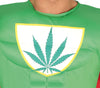 GP88275 – Superhelden Abenteuerfigur Rastafarian – Größe: 48 - 50 (M) – Farbe: Grün