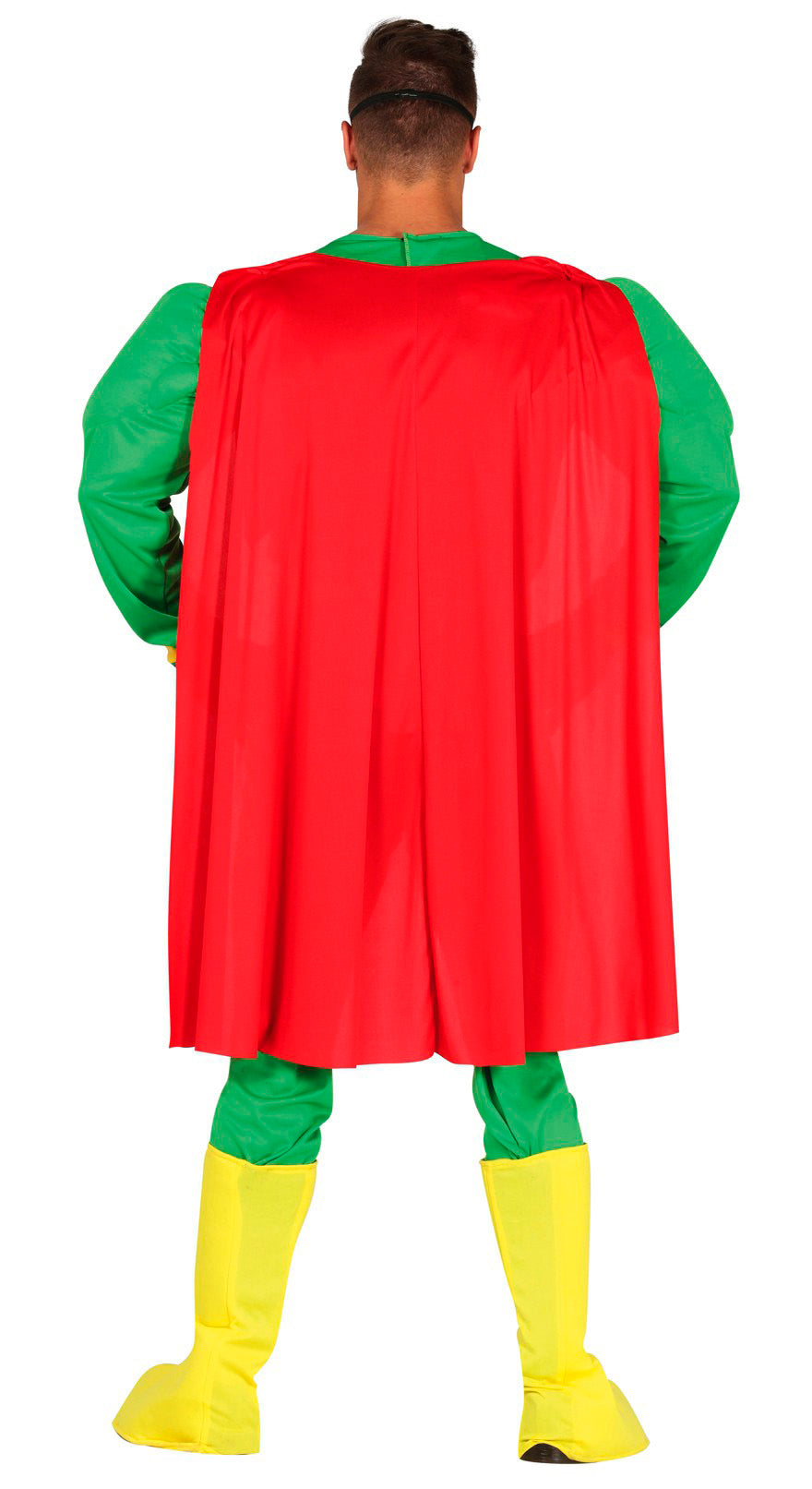 GP88275 – Superhelden Abenteuerfigur Rastafarian – Größe: 52 - 54 (L) – Farbe: Grün