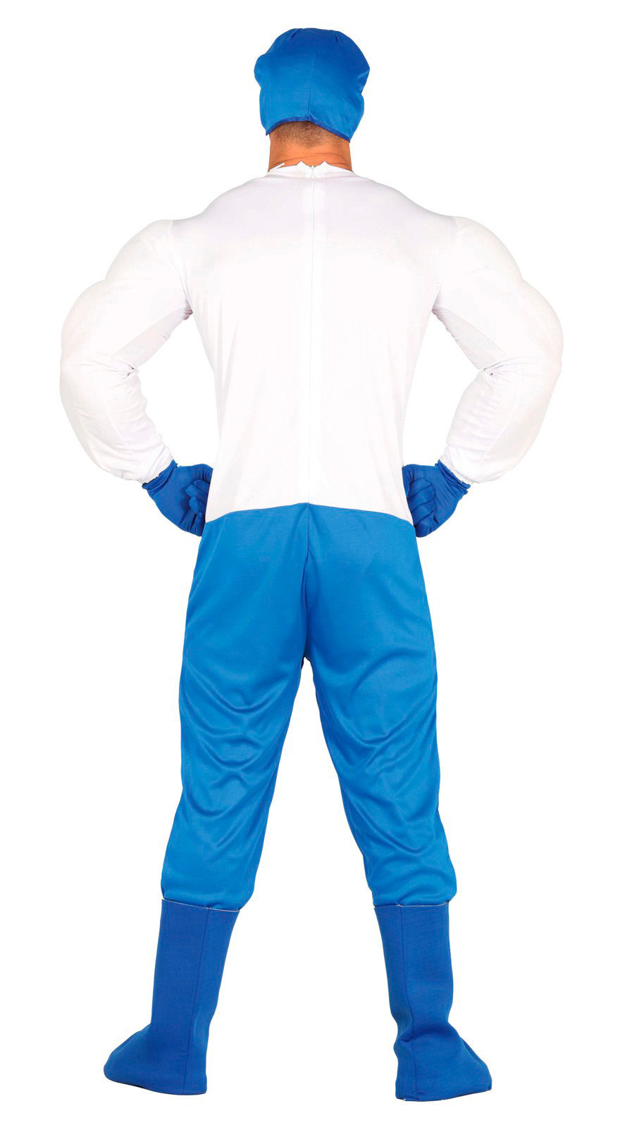 GP88280 – Superheld Maske Abenteuerfigur Kostüm – Größe: 48 - 50 (M) – Farbe: Blau