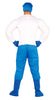 GP88280 – Superheld Maske Abenteuerfigur Kostüm – Größe: 48 - 50 (M) – Farbe: Blau