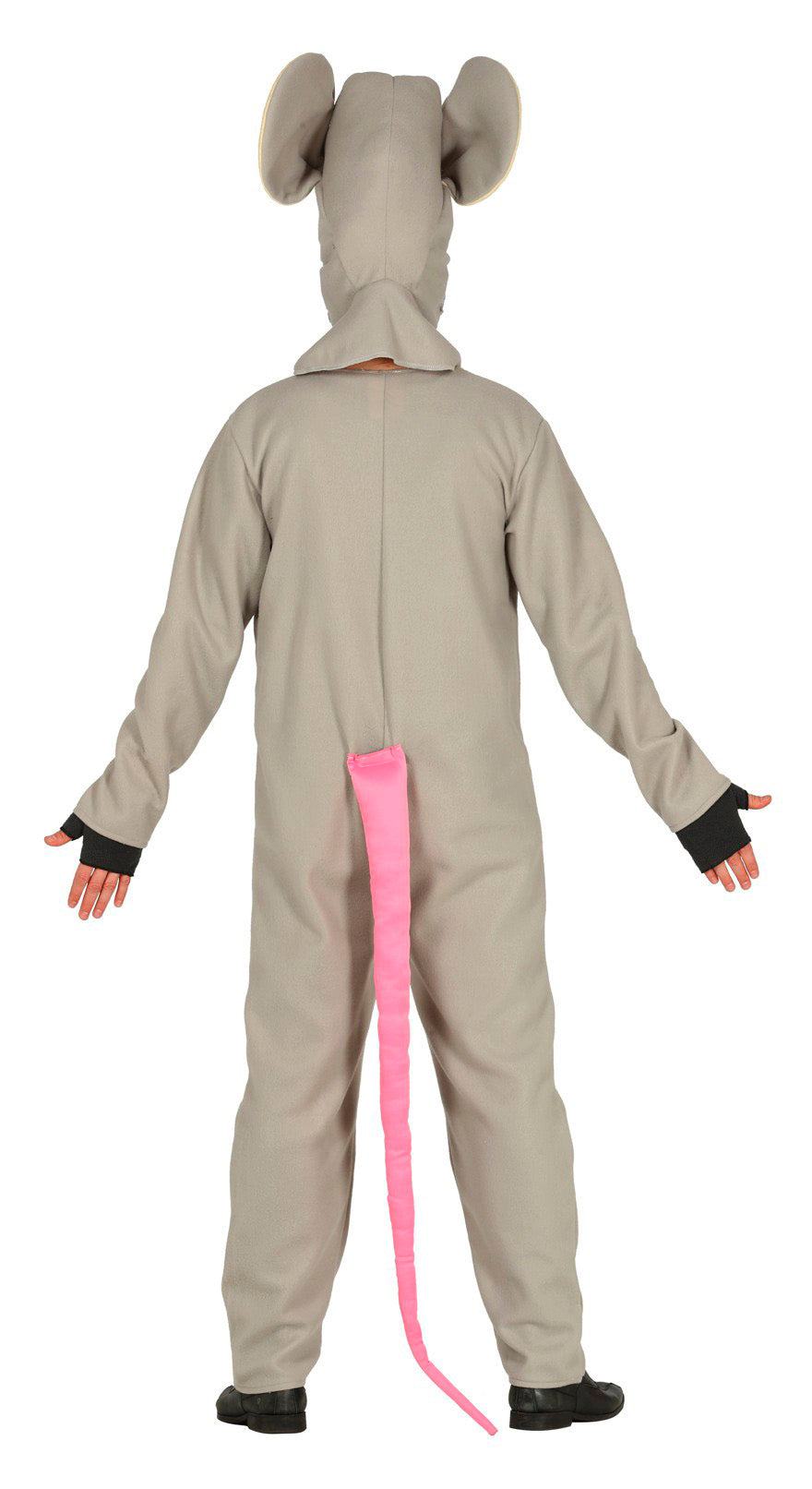 GP88287 – Tier Maskerade Maus Kostüm – Größe: 52 - 54 (L) – Farbe: Grau