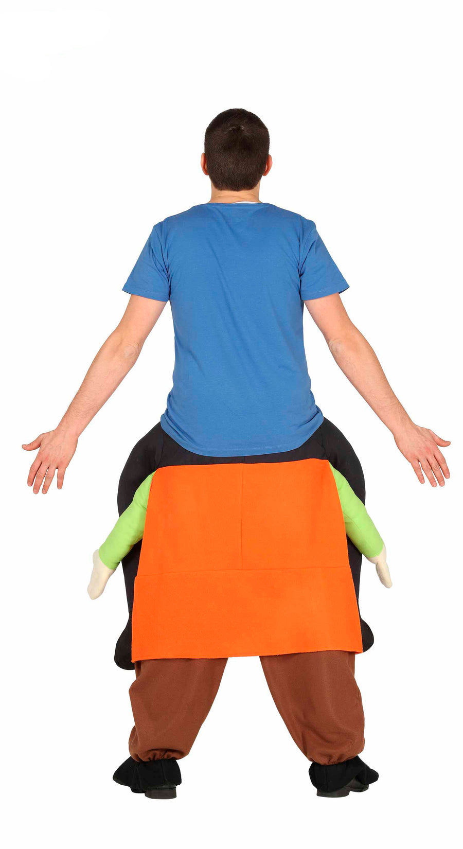 GP88297 – Zwerg Huckepack Karneval Faschingskostüm – Größe: 52 - 54 (L) – Farbe: Mehrfarbig, Ansicht 2