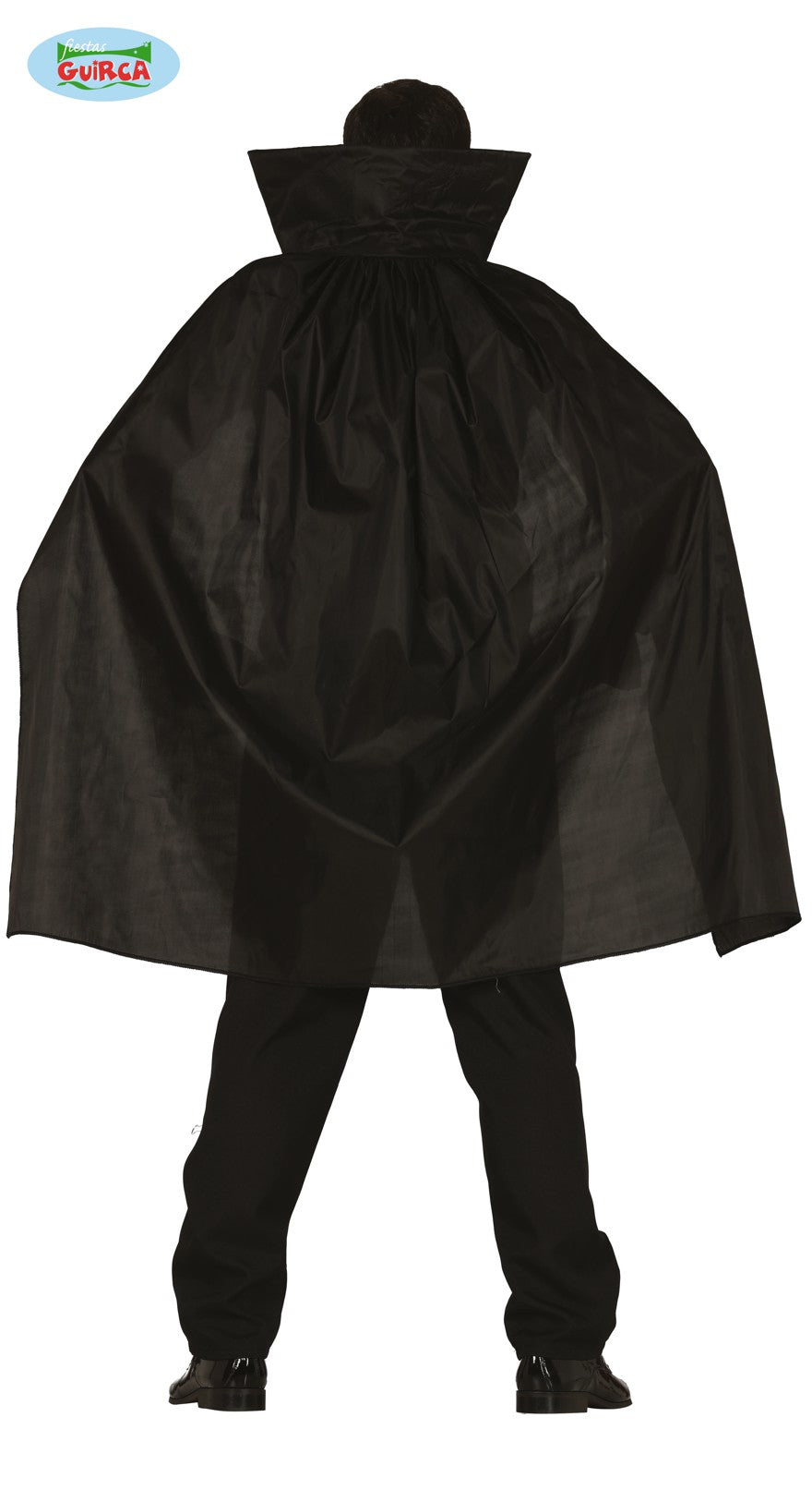 GP88314 – Vampir Halloween Kleid Mantel Rote Weste – Größe: 52 - 54 (L) – Farbe: Grau
