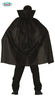 GP88314 – Vampir Halloween Kleid Mantel Rote Weste – Größe: 52 - 54 (L) – Farbe: Grau