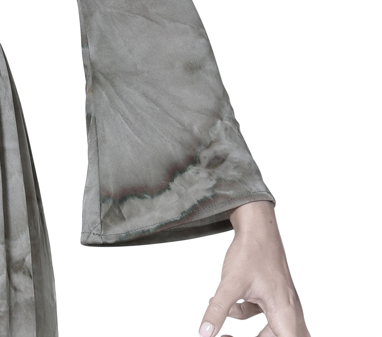 GP88320 – Halloween Geisterkleid Langärmeliges Gespenstisches – Größe: 42 - 44 (L) – Farbe: Grau