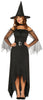 GP88333 – Hexe Halloween Kostüm Mystisches Kleid – Größe: 38 - 40 (M) – Farbe: Schwarz