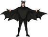 GP88334 – Halloween Fledermaus Umhang Dunkel – Größe: 52 - 54 (L) – Farbe: Schwarz