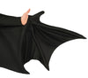 GP88334 – Halloween Fledermaus Umhang Dunkel – Größe: 52 - 54 (L) – Farbe: Schwarz