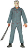 GP88336 – Halloween Psycho Maske Blutige Horror – Größe: 48 - 50 (M) – Farbe: Grau