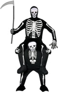 Skelett Huckepack Kostüm Halloween
