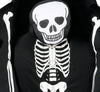 GP88339 – Skelett Huckepack Kostüm Halloween – Größe: 52 - 54 (L) – Farbe: Weiß