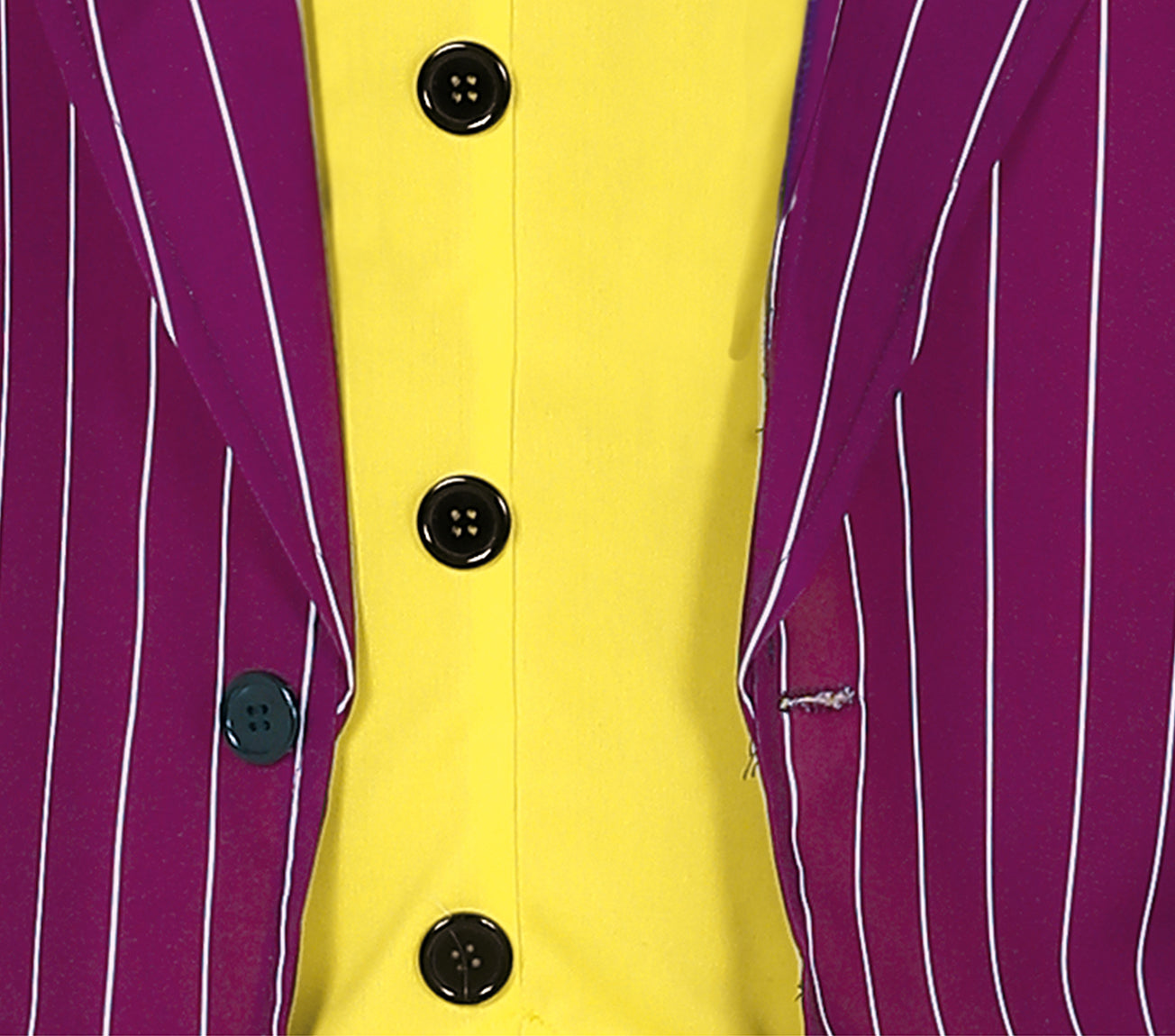 GP88705 – Mr Smile Bösewicht Narr Kostüm – Größe: 54 - 56 (XL) – Farbe: Lila