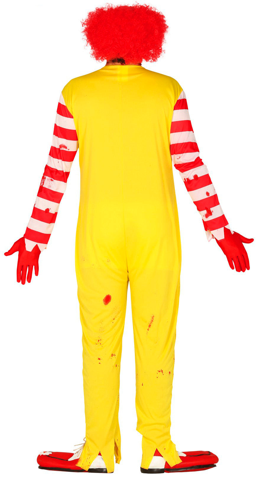 GP88352 – Clown Zombie Gruselige Halloween – Größe: 52 - 54 (L) – Farbe: Gelb