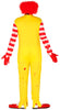 GP88352 – Clown Zombie Gruselige Halloween – Größe: 52 - 54 (L) – Farbe: Gelb