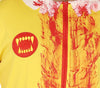 GP88352 – Clown Zombie Gruselige Halloween – Größe: 52 - 54 (L) – Farbe: Gelb