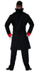 GP88359 – Vampir Graf Halloween Kostüm Mantel – Größe: 48 - 50 (M) – Farbe: Schwarz