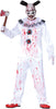 GP88364 – Clown Halloween Fasching Karneval Kostüm – Größe: 48 - 50 (M) – Farbe: Weiß