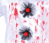 GP88364 – Clown Halloween Fasching Karneval Kostüm – Größe: 52 - 54 (L) – Farbe: Weiß