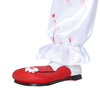 GP88364 – Clown Halloween Fasching Karneval Kostüm – Größe: 52 - 54 (L) – Farbe: Weiß