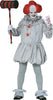 GP88370 – Clown Grusel Halloween Kostüm Set – Größe: 52 - 54 (L) – Farbe: Grau
