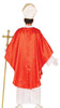GP88617 – Religion Karneval Kostüm Mantel Tunika – Größe: 54 - 56 (XL) – Farbe: Rot