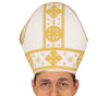 GP88617 – Religion Karneval Kostüm Mantel Tunika – Größe: 54 - 56 (XL) – Farbe: Rot