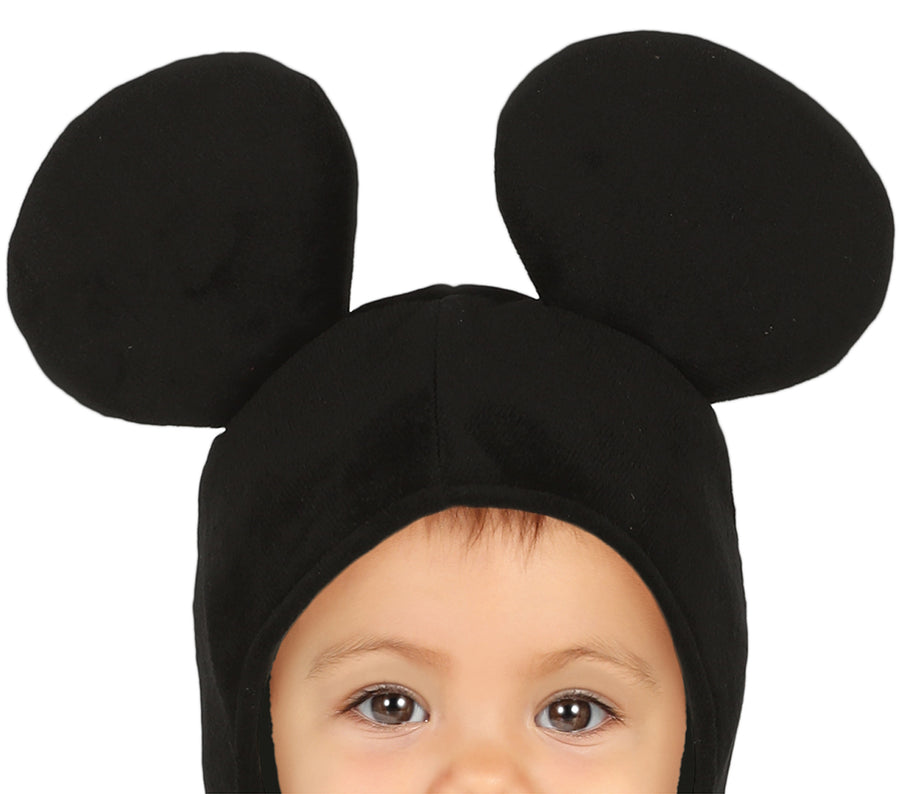 GP88375 – Maus Kostüm Baby Märchenheld – Größe: 92/98, 74/80 – Farbe: Schwarz, Ansicht 2