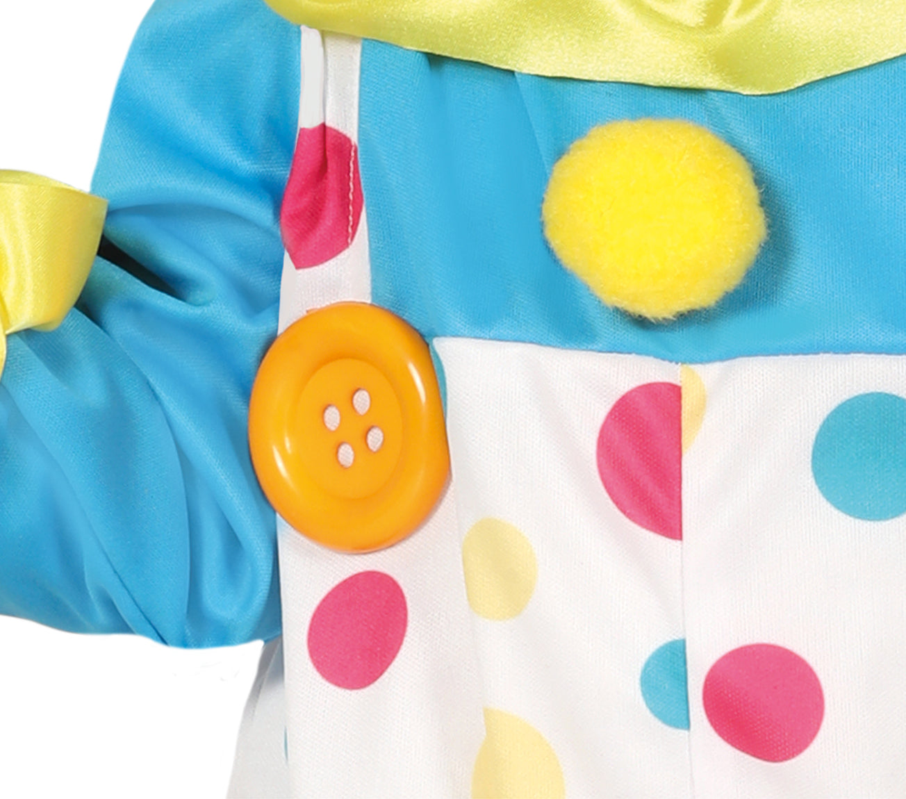 GP88385 – Clown Karneval Baby Spaß Bunte Punkte – Größe: 86/92 – Farbe: Mehrfarbig
