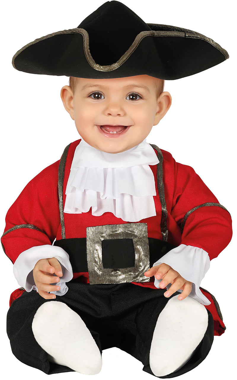 Piraten Kostüm für Babys mit Dreispitz
