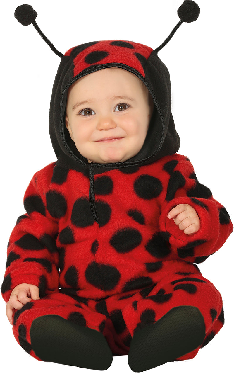 GP88399 – Marienkäfer Karnevalskostüm Babys Rot – Größe: 86/92 – Farbe: Rot