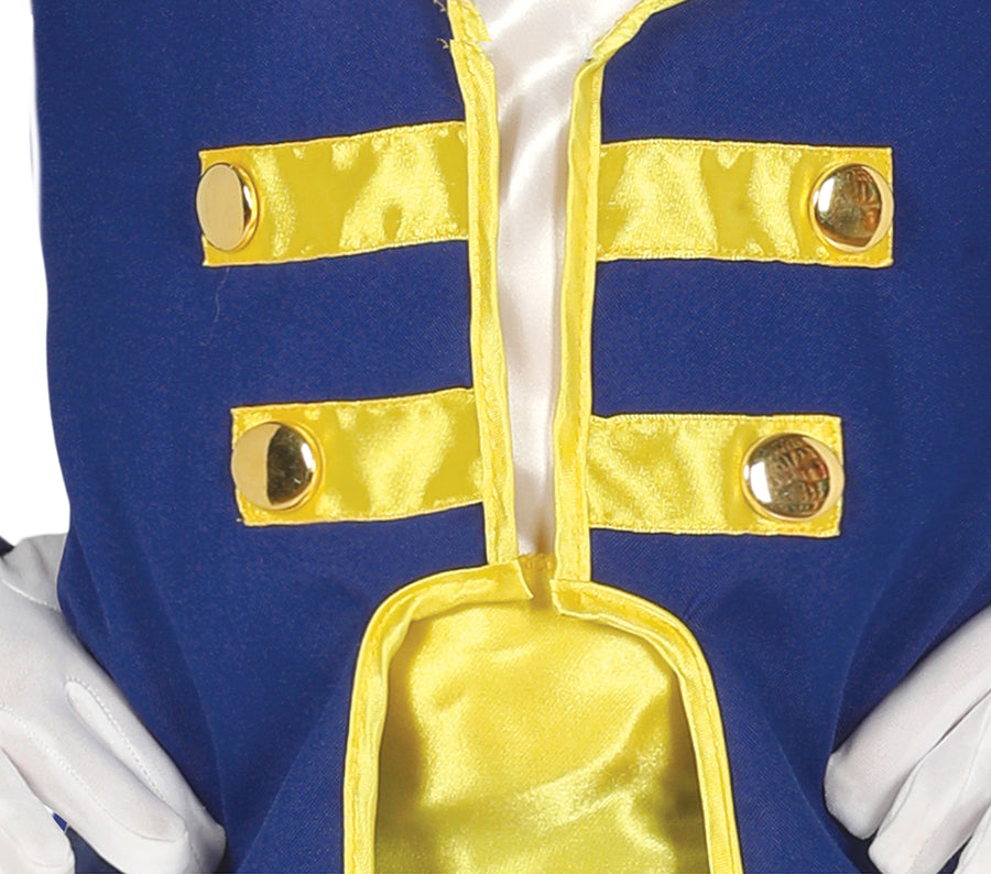 GP88422 – Tierprinz Blau Gelb Königlich Abenteuer – Größe: 98/104 – Farbe: Blau, Ansicht 2