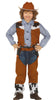 GP88428 – Cowboy Abenteuer Outfit Weste Jeans – Größe: 140/146 – Farbe: Braun