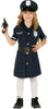 GP88453 – Polizei Kostüm Set Mütze Kleid – Größe: 98/104 – Farbe: Schwarz