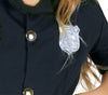 GP88453 – Polizei Kostüm Set Mütze Kleid – Größe: 128/134 – Farbe: Schwarz