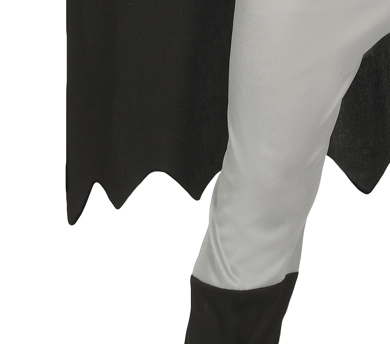 GP88457 – Fledermaus Abenteuerheld Kinder Kostüm – Größe: 128/134 – Farbe: Grau